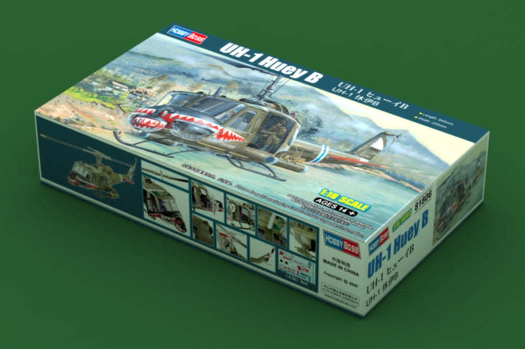 1/18 UH1B Huey Helicopter