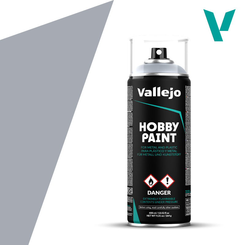 Silver Fantasy Solvent-Based Acrylic Paint 400ml Spray