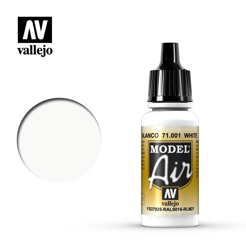 17ml Bottle White Model Air 