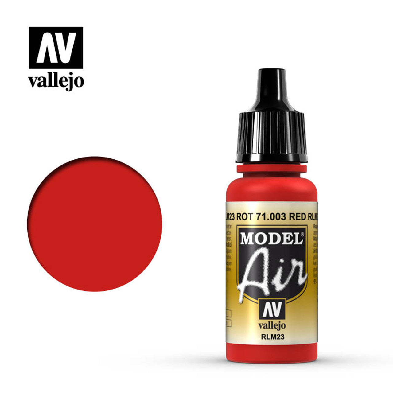17ml Bottle Red RLM23 Model Air 