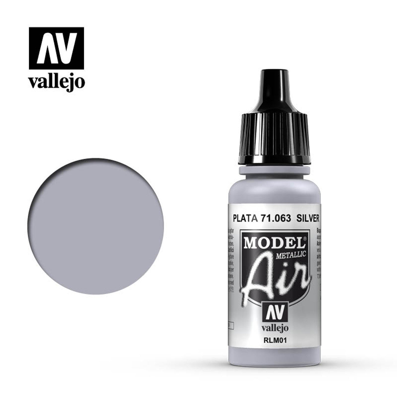 17ml Bottle Silver RLM01 Model Air 