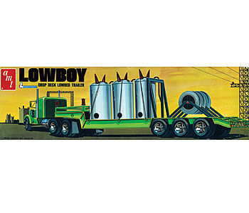 880 Lowboy Trailer w/load 1:25
