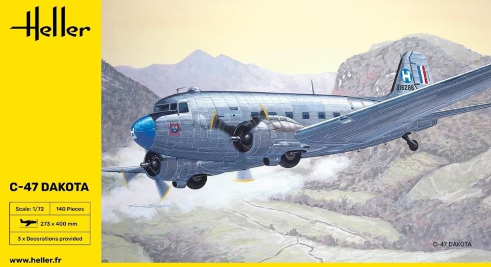 1/48 C47 Dakota Aircraft (Re-Issue)