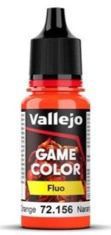 18ml Bottle Orange Fluorescent Game Color 
