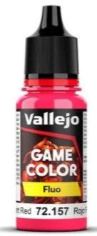 18ml Bottle Red Fluorescent Game Color 